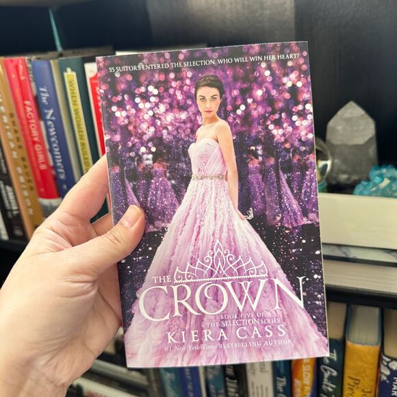 The Selection Series Books #1-5 Kiera Cass Fantasy Princess Series New Crown - Picture 10 of 10
